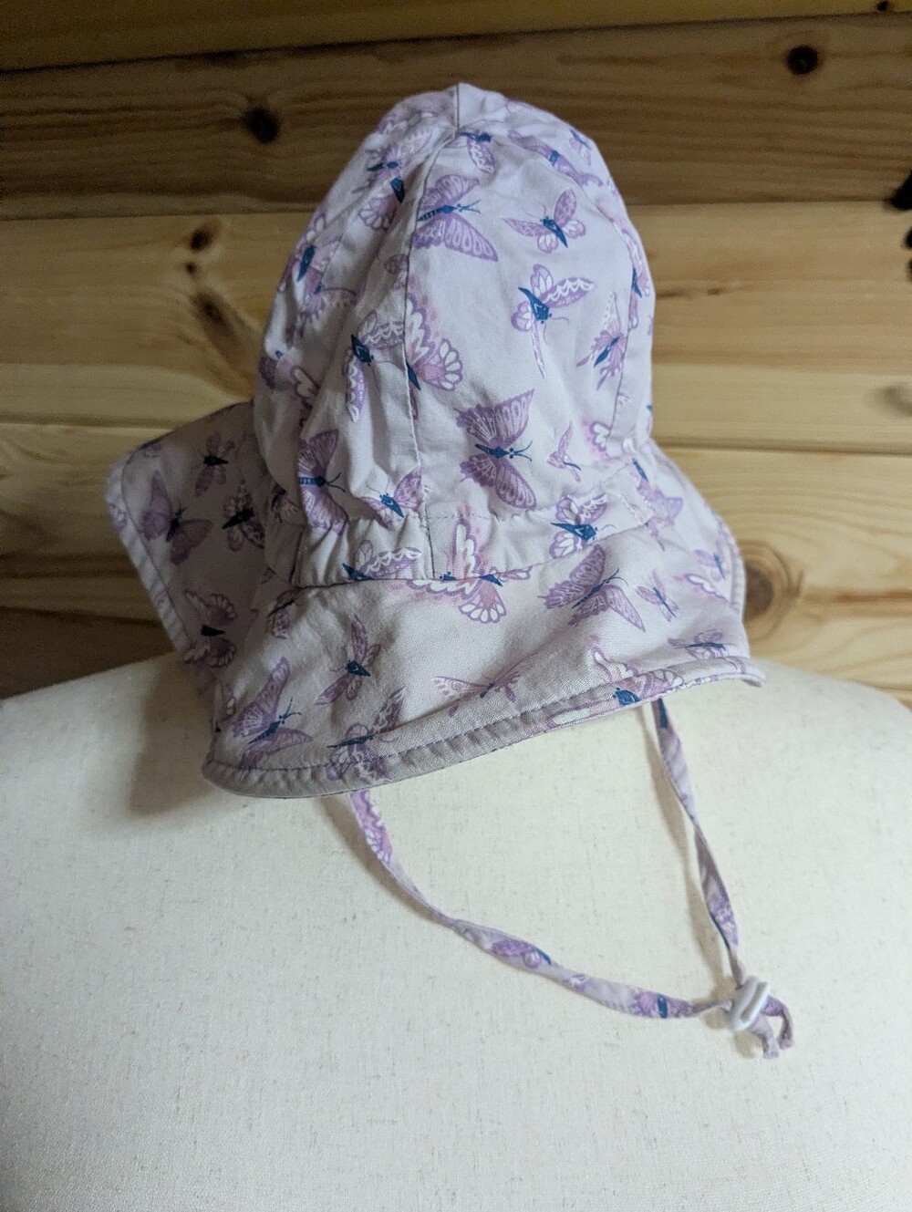 Hat Baby Toddler Large (One Size Fits Most) Butterly Bucket Sun Hat/Cap, Beach